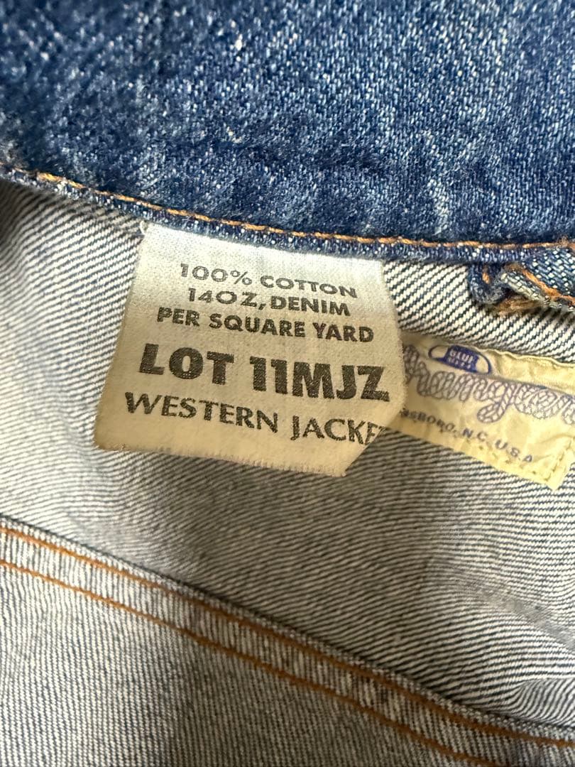 Wrangler 11MJZ デニムジャケット　90’s 復刻