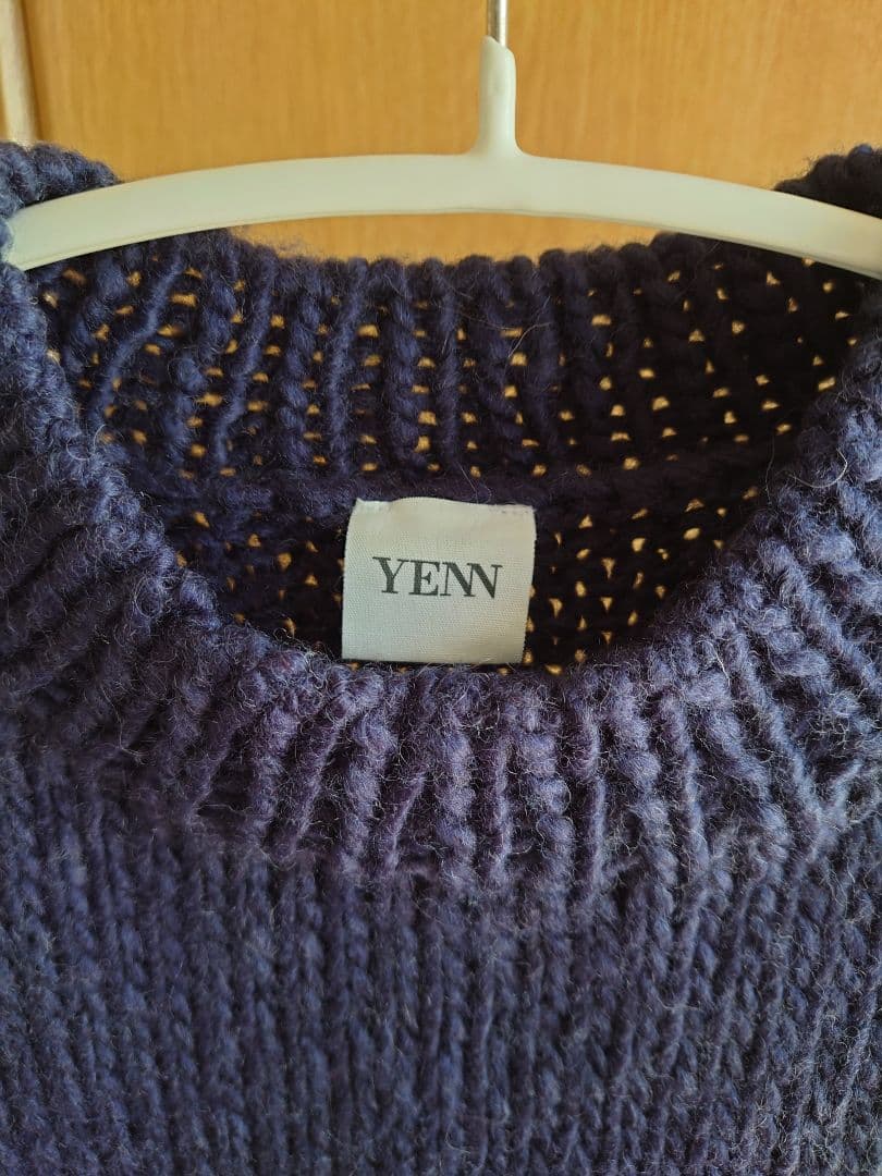 YENN　イェン　ループハンドニットベスト