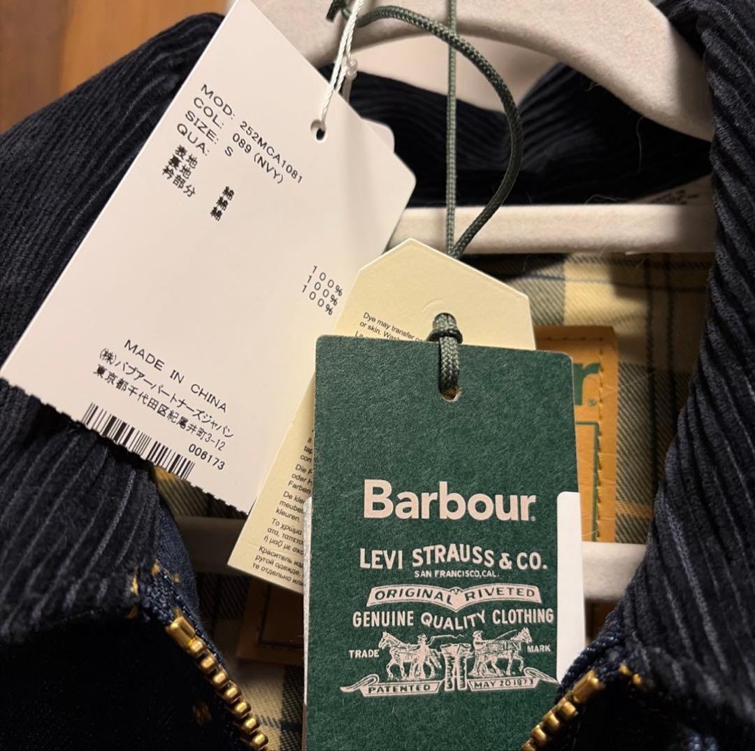 【S】LEVI'S x Barbour Bedale Denim Jacket