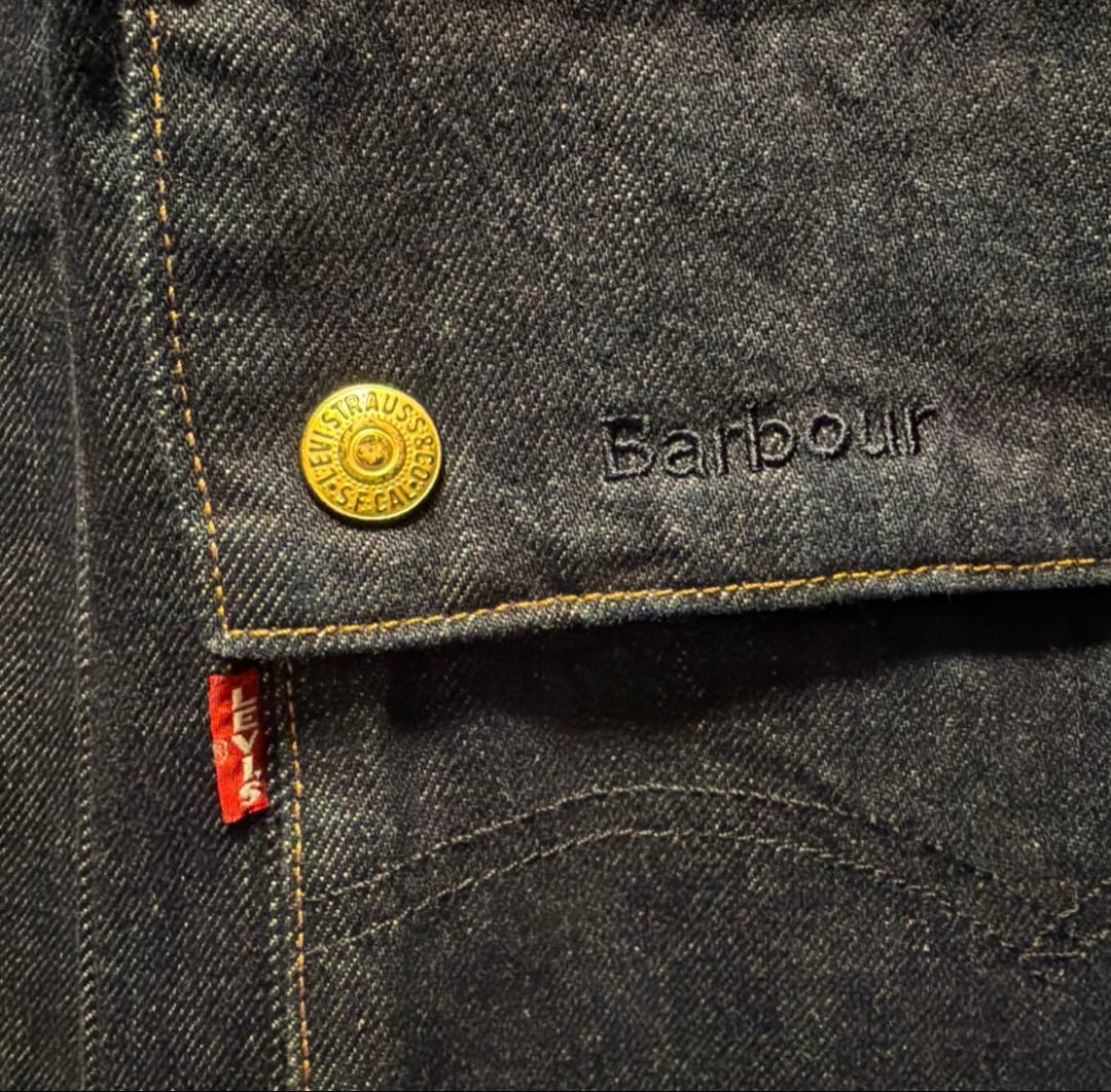【S】LEVI'S x Barbour Bedale Denim Jacket