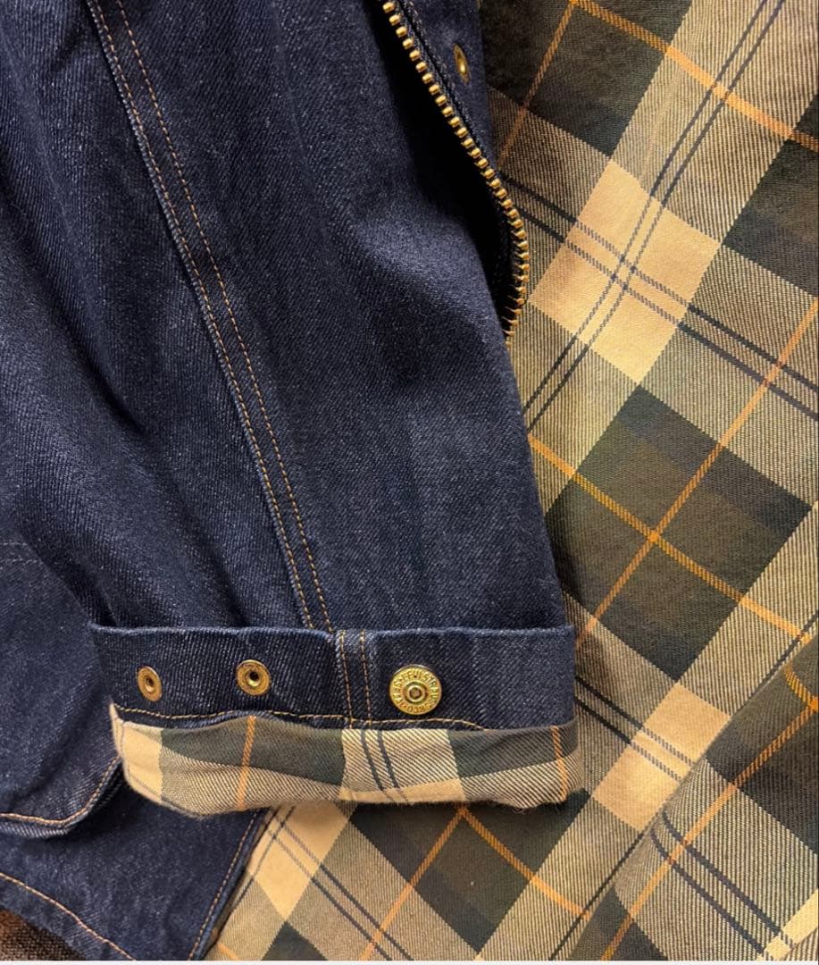 【S】LEVI'S x Barbour Bedale Denim Jacket
