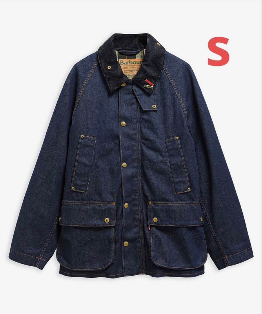 【S】LEVI'S x Barbour Bedale Denim Jacket