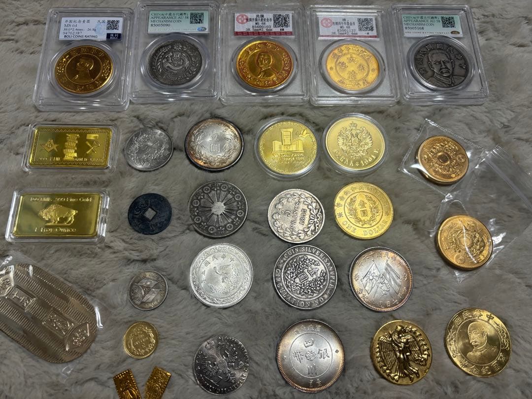 k*3様 遺品整理、生前整理、金貨・銀貨・記念硬貨コレクション