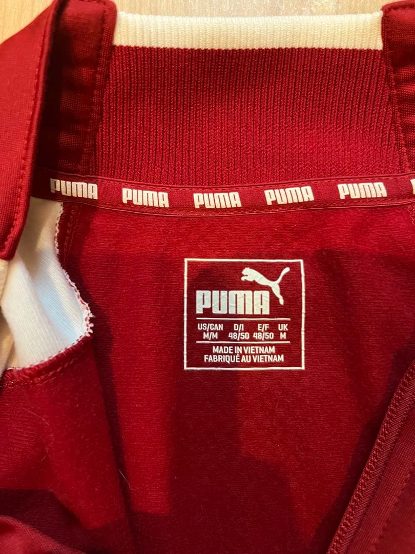 アーセナル Puma 長袖ウェア 赤白