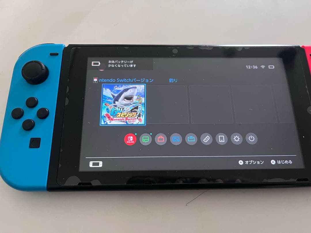 Nintendo Switch 本体 HAC-001 釣りスピリッツカセット付き