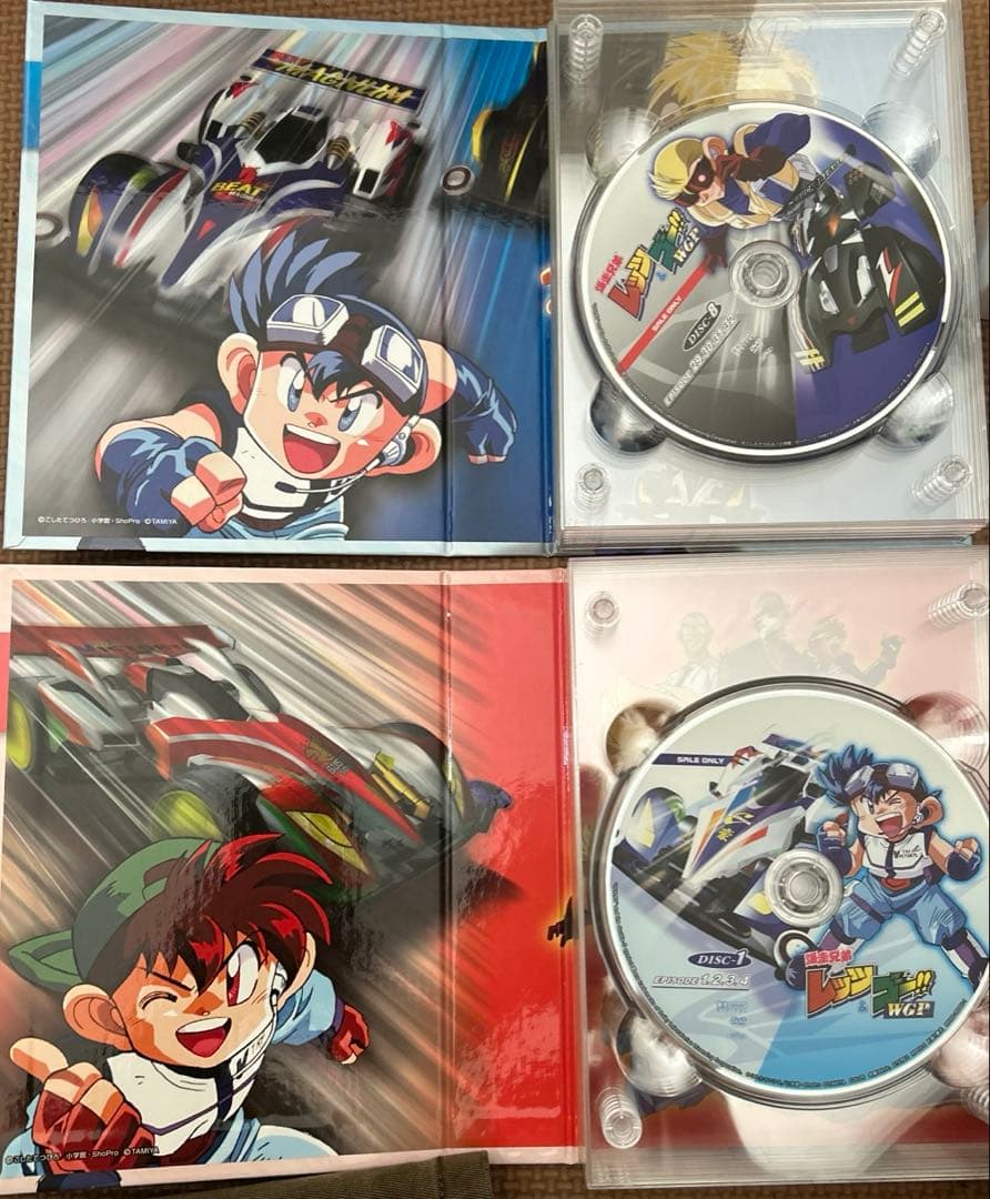【完品、美品、輸送箱付】爆走兄弟レッツ＆ゴー!! WGP DVD-BOX