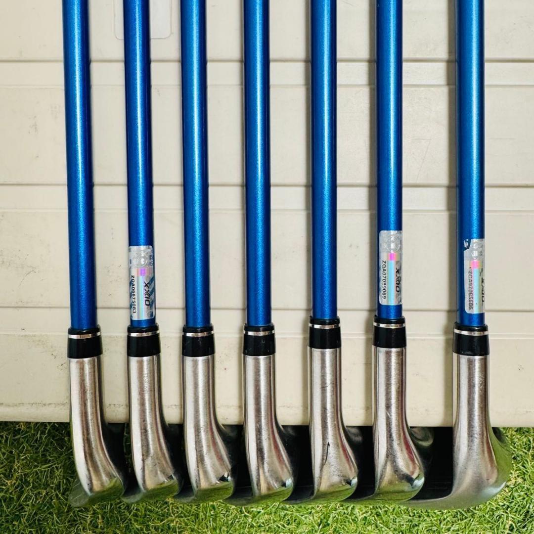 【良品】初級者 13代目ゼクシオ XXIO13 メンズアイアンセット 7本 SR