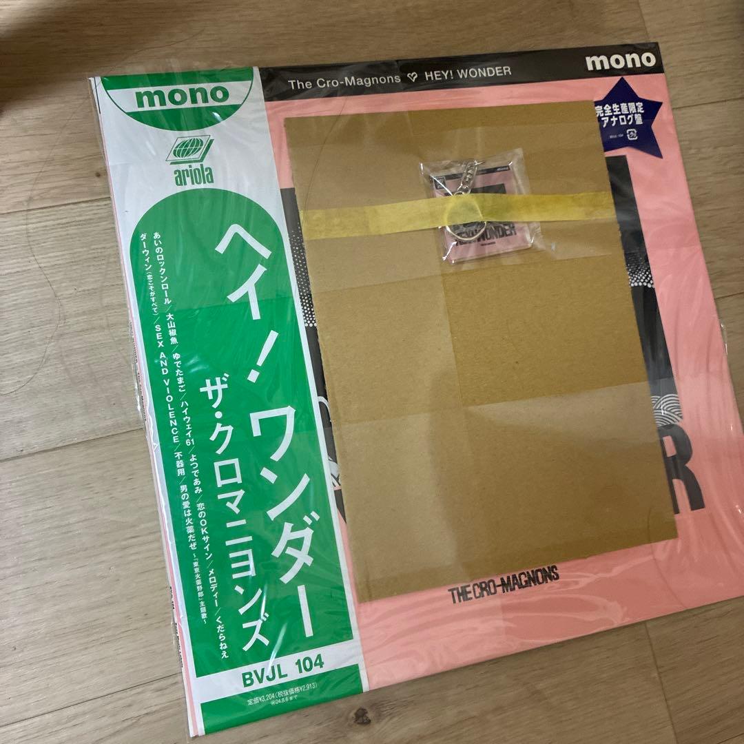 新品　ザ・クロマニヨンズ　ヘイ！ワンダー　レコード　完全生産限定　アナログ盤