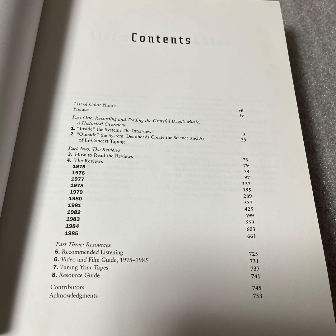洋書 GD THE DEADHEAD'S Taping compendium