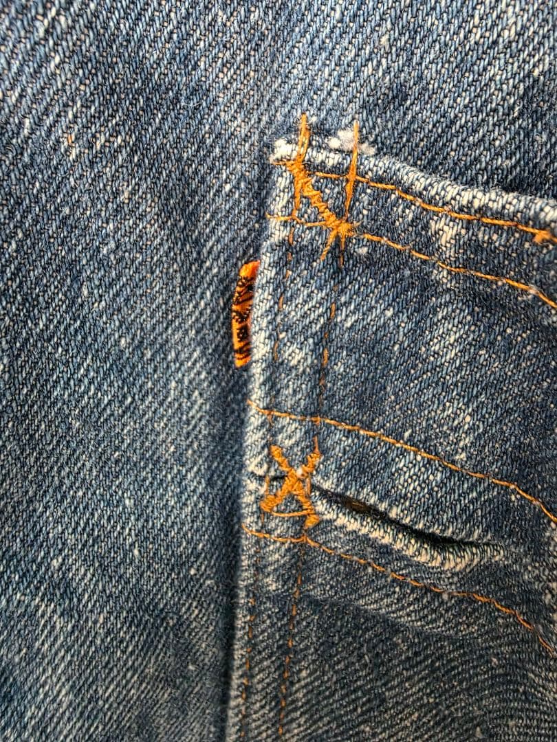 70s Levi's Safari Bush Denim オレンジタブ