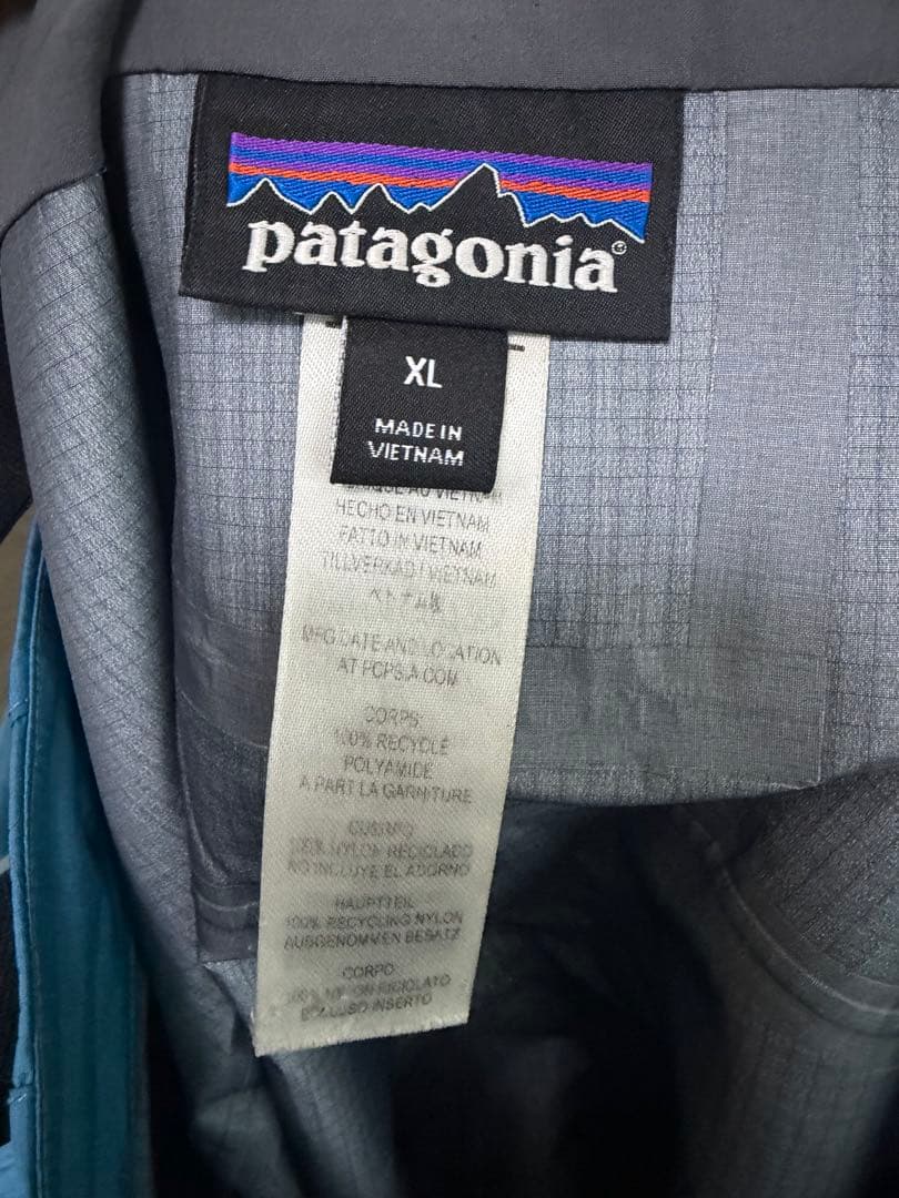 22年Patagonia パウスレイヤービブ GORE-TEX Proビブ XL
