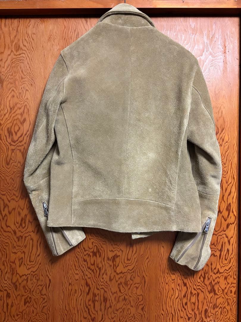UNITED ARROWS スエード ダブルライダースジャケット
