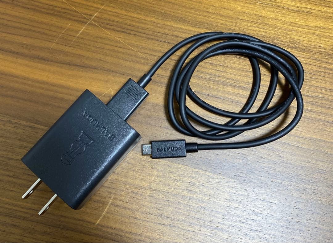 BALMUDA バルミューダ ブラックランタン 充電器付き