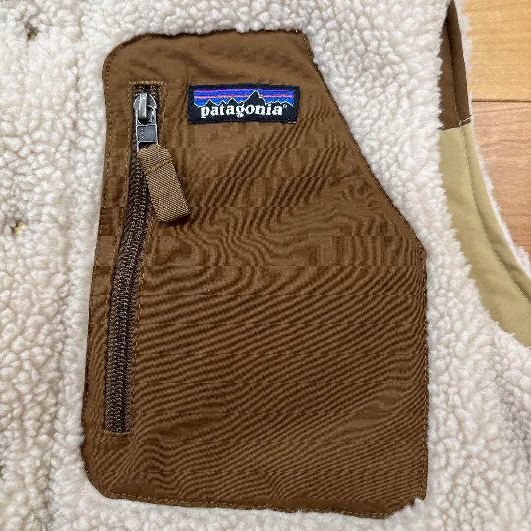 美品Patagonia リバーシブル ビビー ダウンベスト