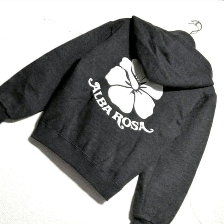 新品 希少！！ ALBAROSA♥️定番バックプリント スウェットジップパーカー