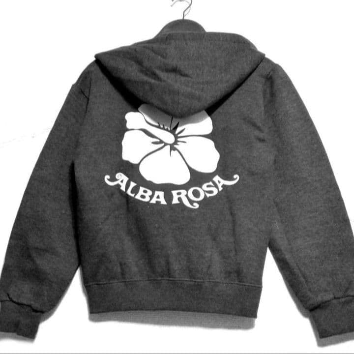 新品 希少！！ ALBAROSA♥️定番バックプリント スウェットジップパーカー