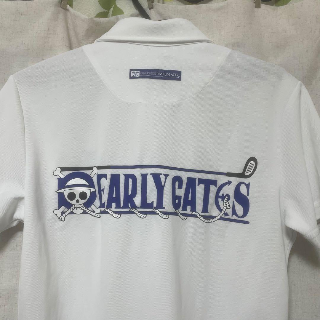 ONE PIECE PEARLY GATESコラボ ポロシャツ ホワイト