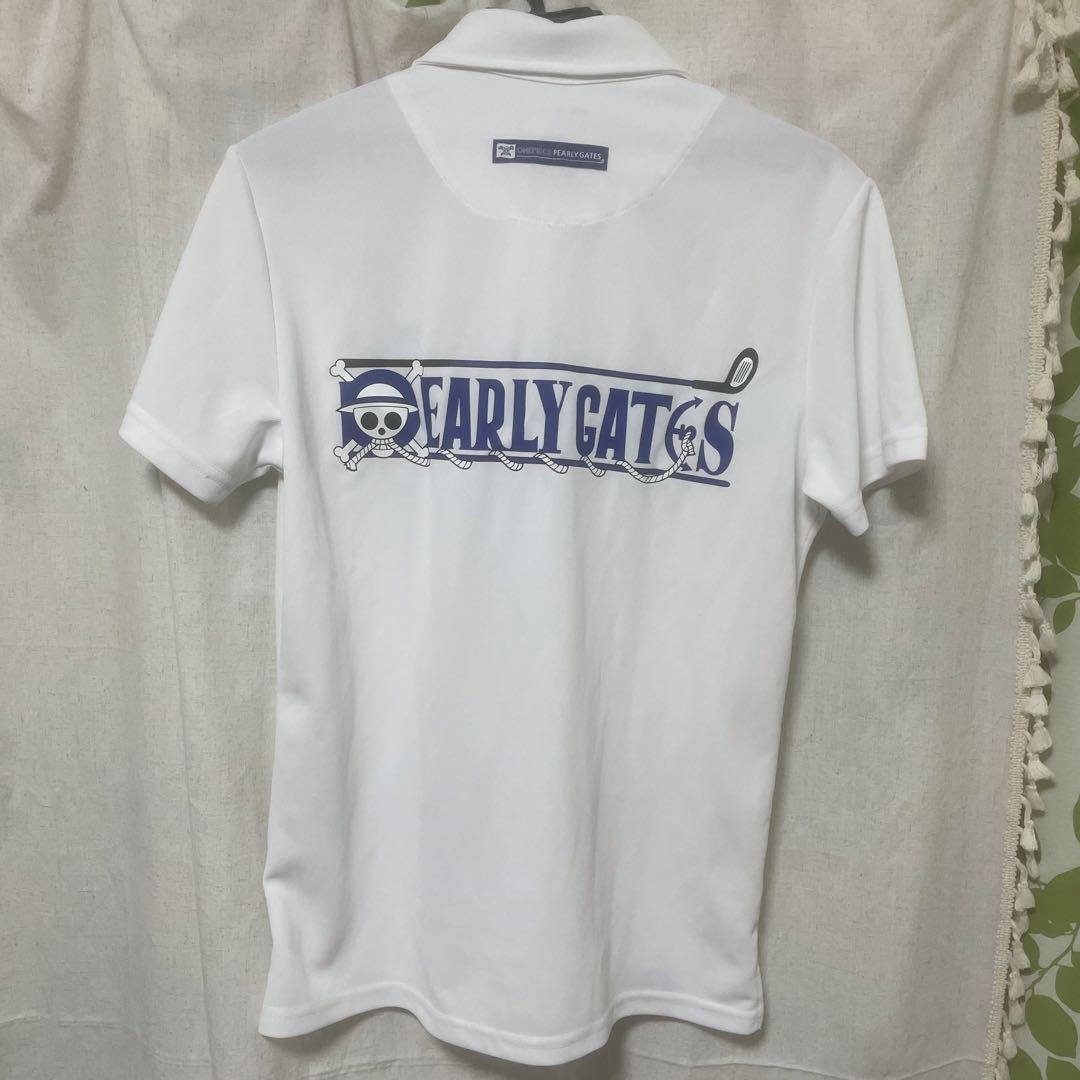 ONE PIECE PEARLY GATESコラボ ポロシャツ ホワイト