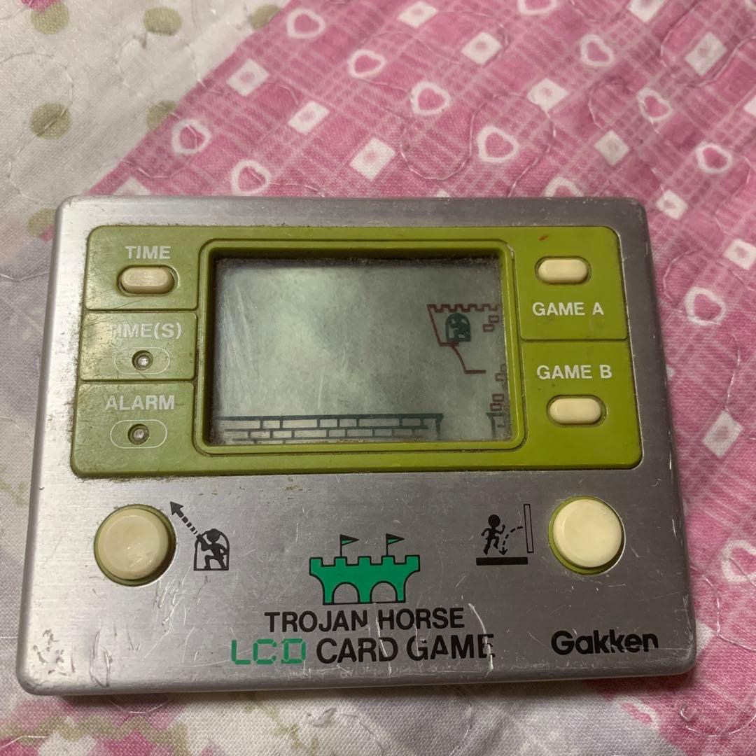 Gakken TROJAN HORSE LCD CARD GAME トロイの木馬
