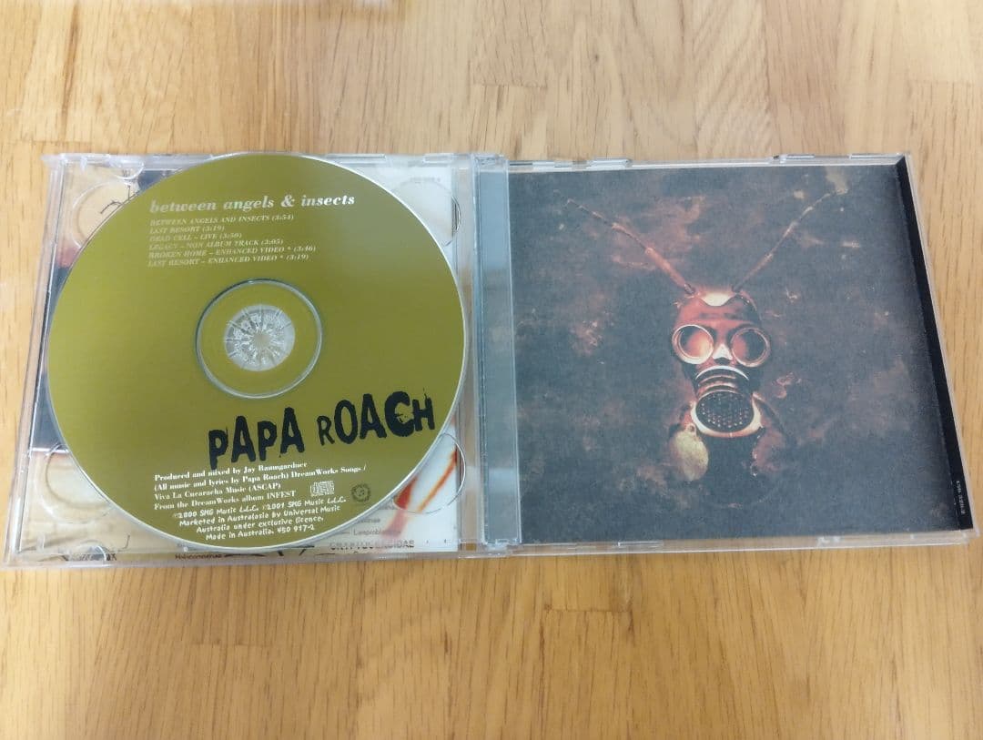 PAPAROACH INFEST オーストラリアオンリーリリース　輸入盤CD