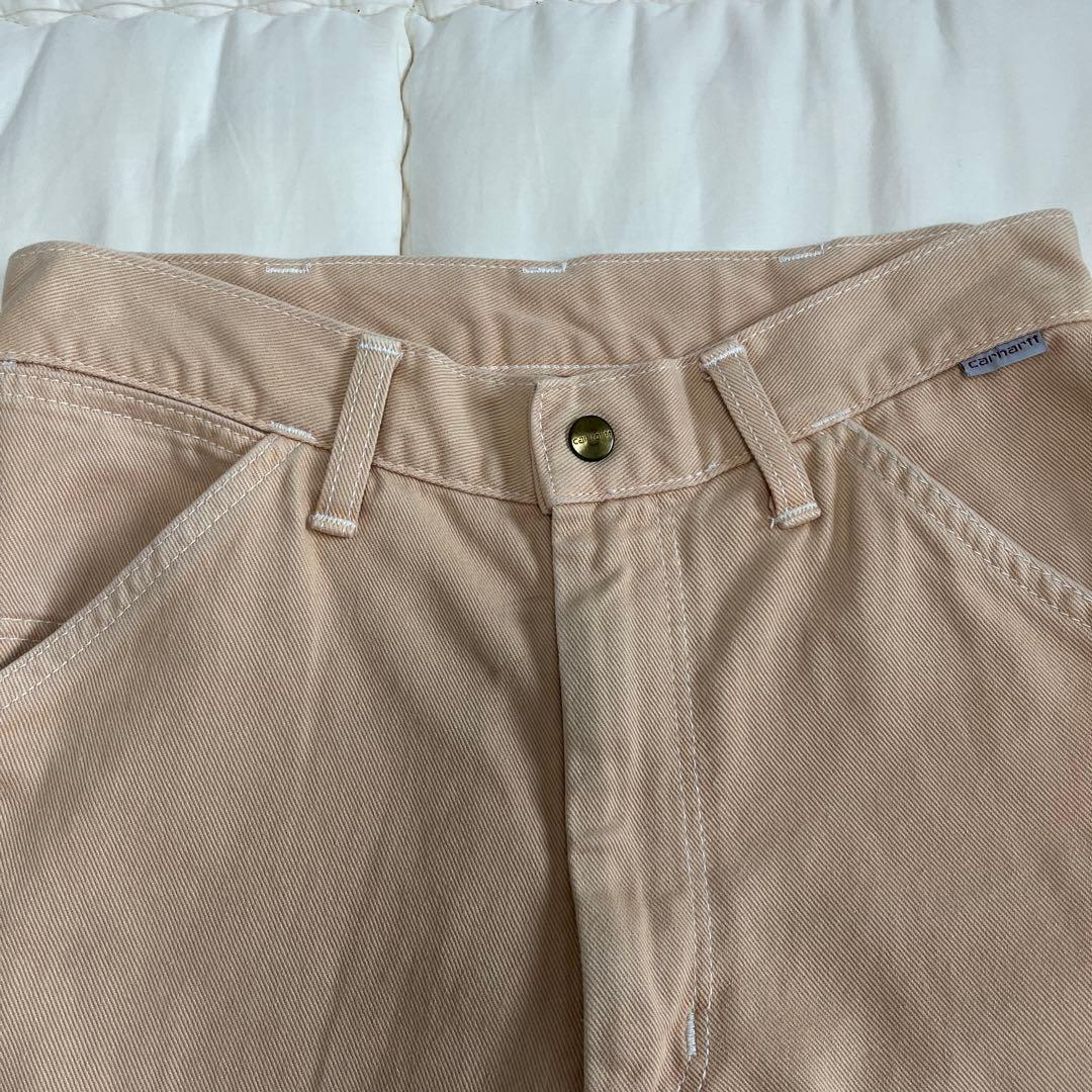 90s カーハート ペインターパンツ カーゴ Carhartt 日本製　ベージュ