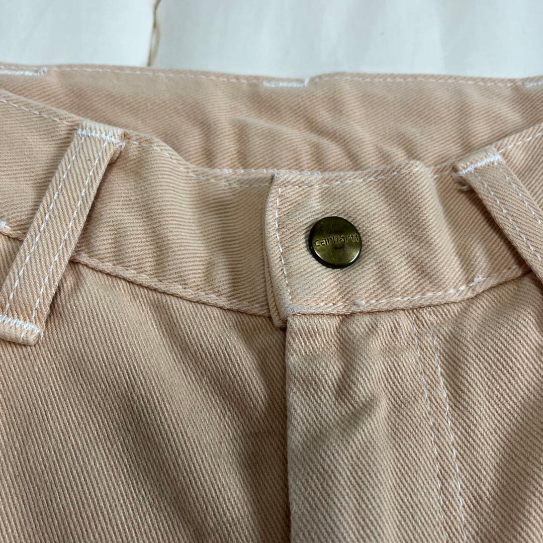 90s カーハート ペインターパンツ カーゴ Carhartt 日本製　ベージュ