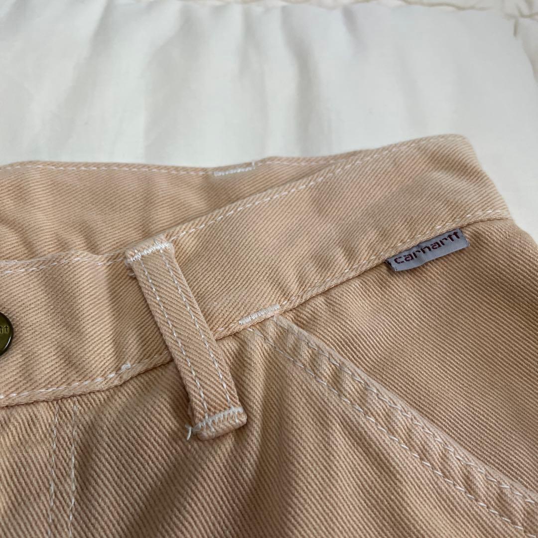 90s カーハート ペインターパンツ カーゴ Carhartt 日本製　ベージュ