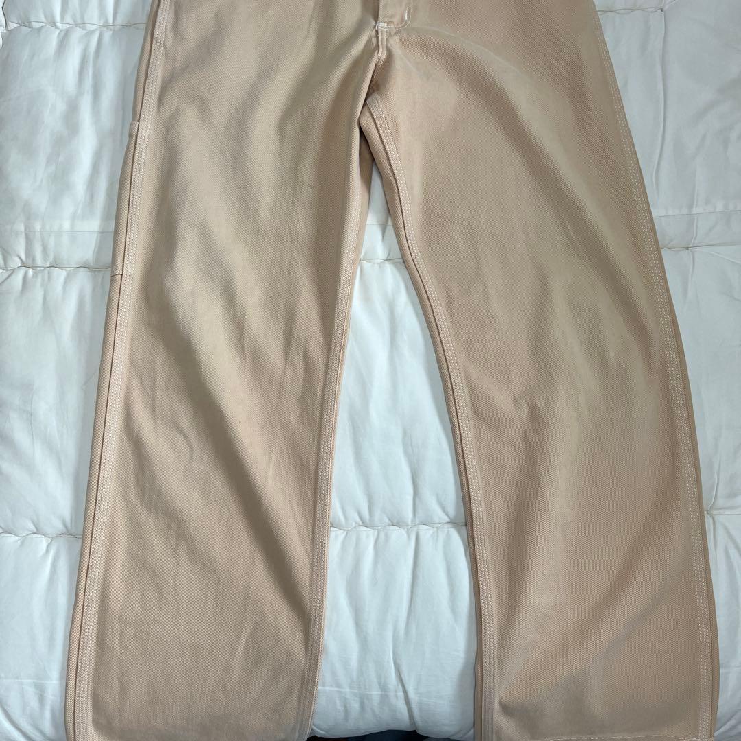 90s カーハート ペインターパンツ カーゴ Carhartt 日本製　ベージュ