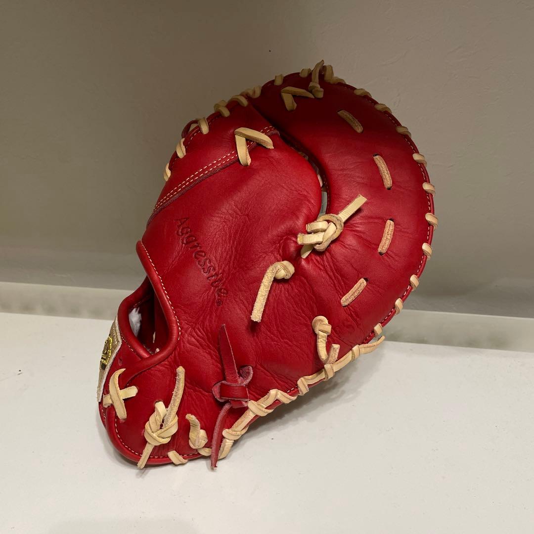 【美品】久保田スラッガー少年用ファーストミット　左投げ用