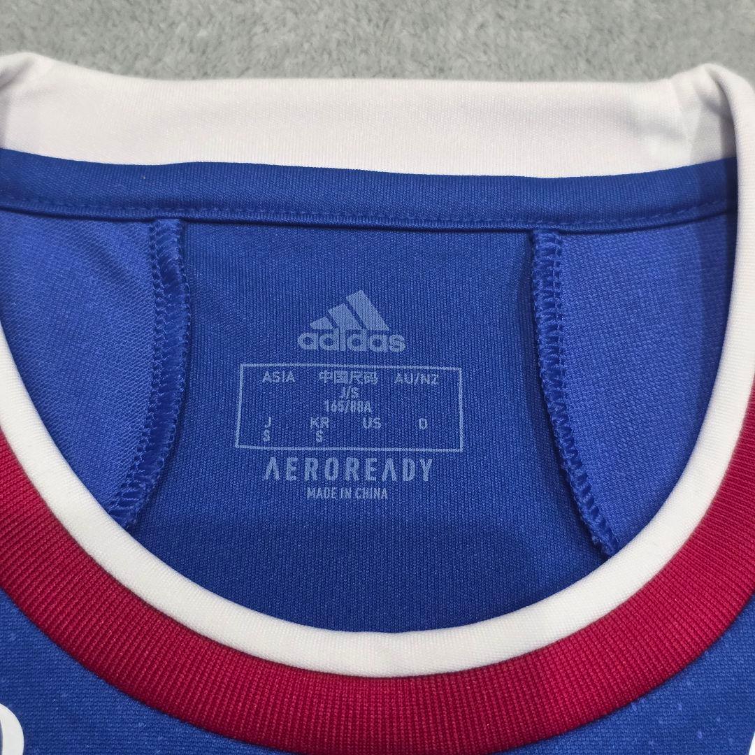 横浜F・マリノス　2021　仲川輝人　ユニフォーム　S　adidas　青　ホーム