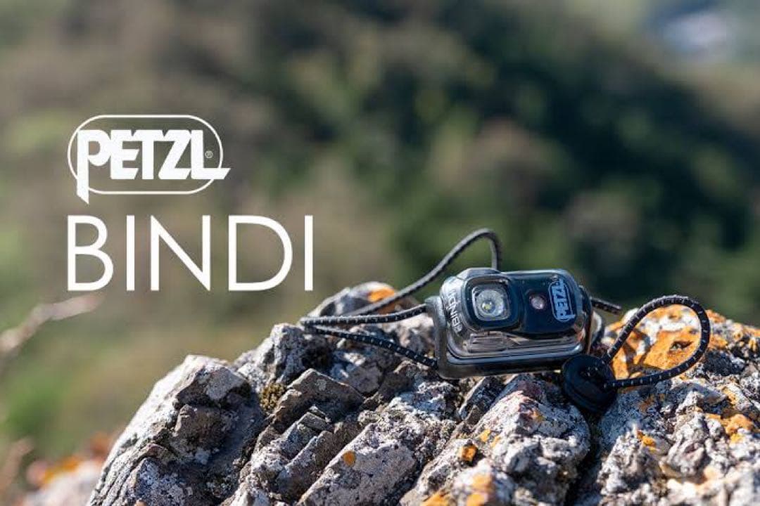 donchan92  簡易包装PETZL BINDI ヘッドライト