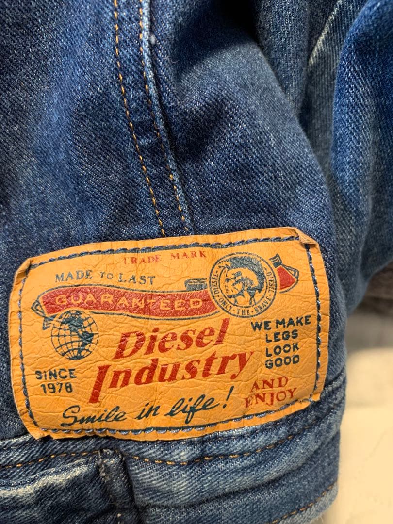 DIESEL ディーゼル 裏ボア デニムジャケット ランチコート