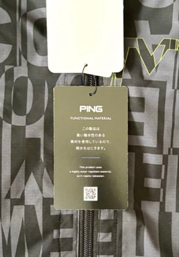 値下げ❕【新品/未着用】PING ピン ゴルフ フルジップブルゾン 黒