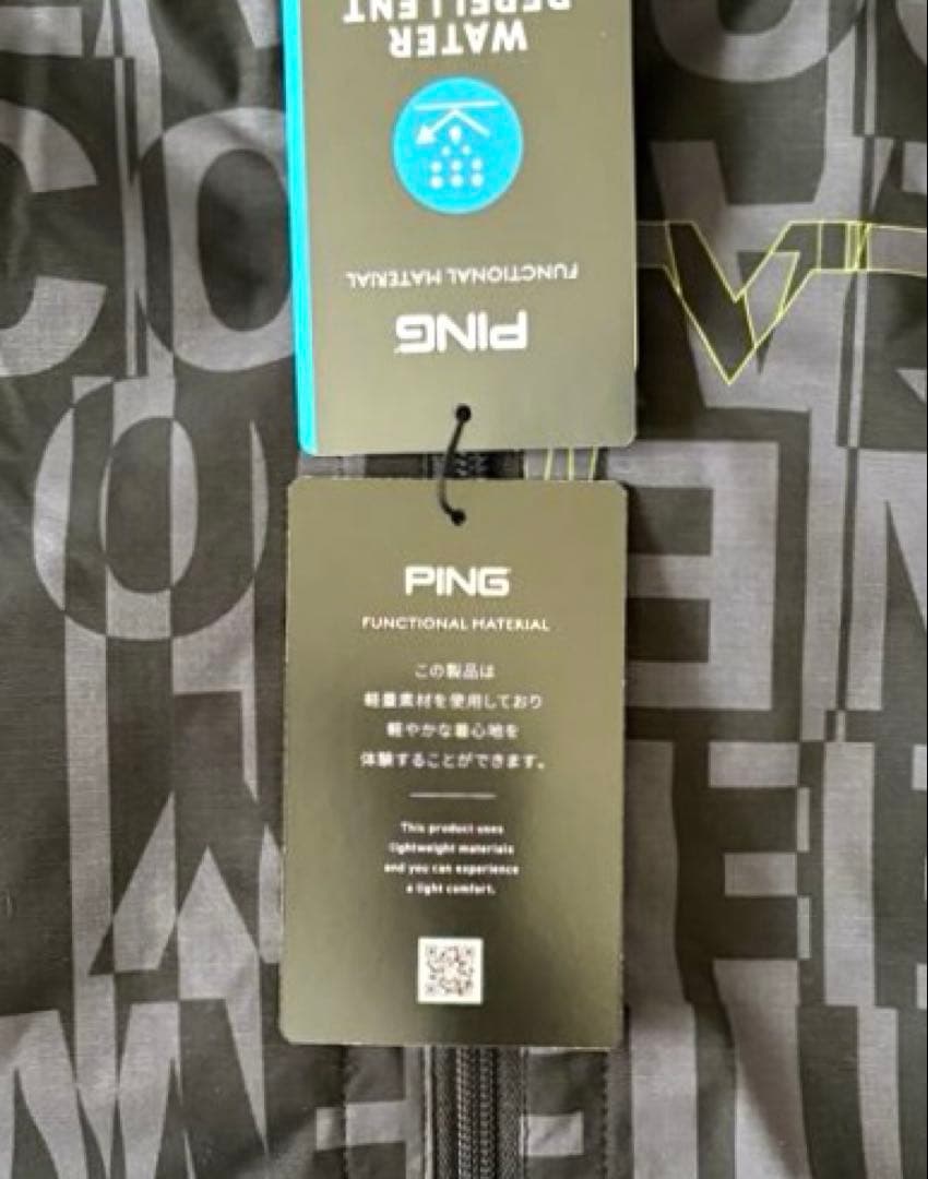 値下げ❕【新品/未着用】PING ピン ゴルフ フルジップブルゾン 黒