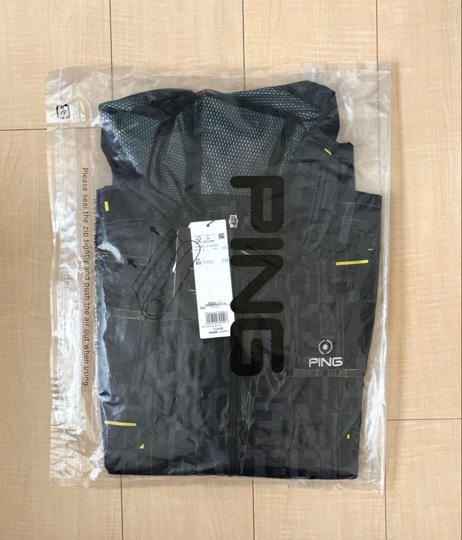 値下げ❕【新品/未着用】PING ピン ゴルフ フルジップブルゾン 黒