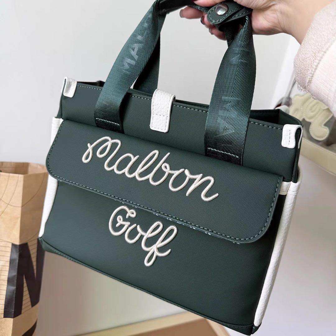 ⭐️ Malbon golf マルボン ゴルフ カートバック グリーン 緑