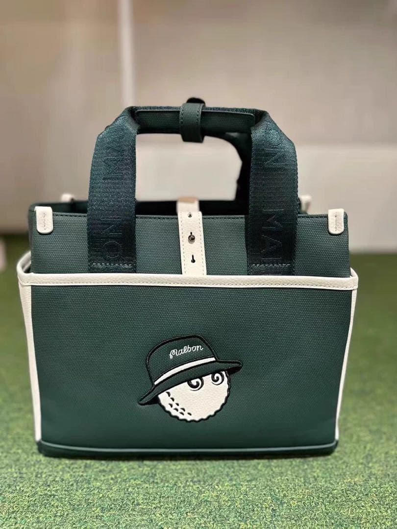 ⭐️ Malbon golf マルボン ゴルフ カートバック グリーン 緑