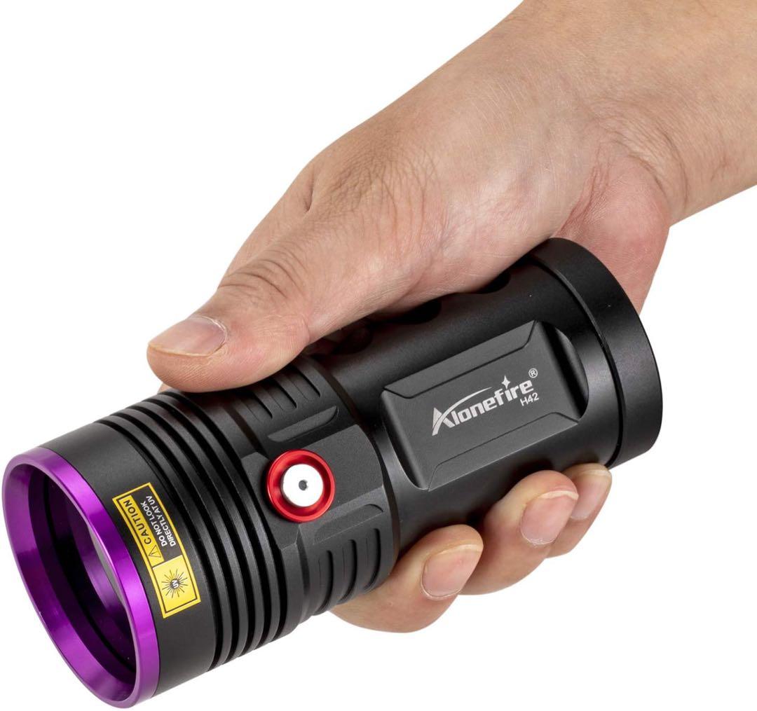 紫外線ブラックライト強力 UV LEDライト波長365nm C型USBアニサキス