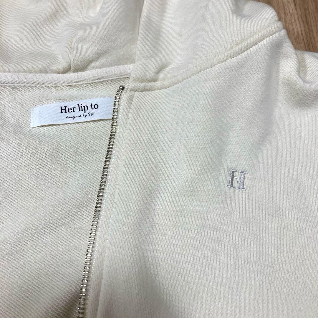 Her lip to Flight Mode Zip Hoodie パーカーのみ