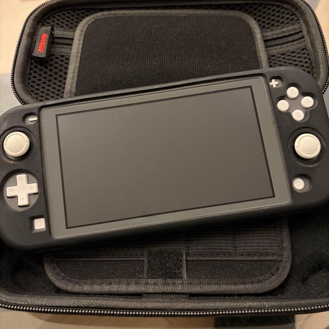 Nintendo Switch Lite グレー ケース付き