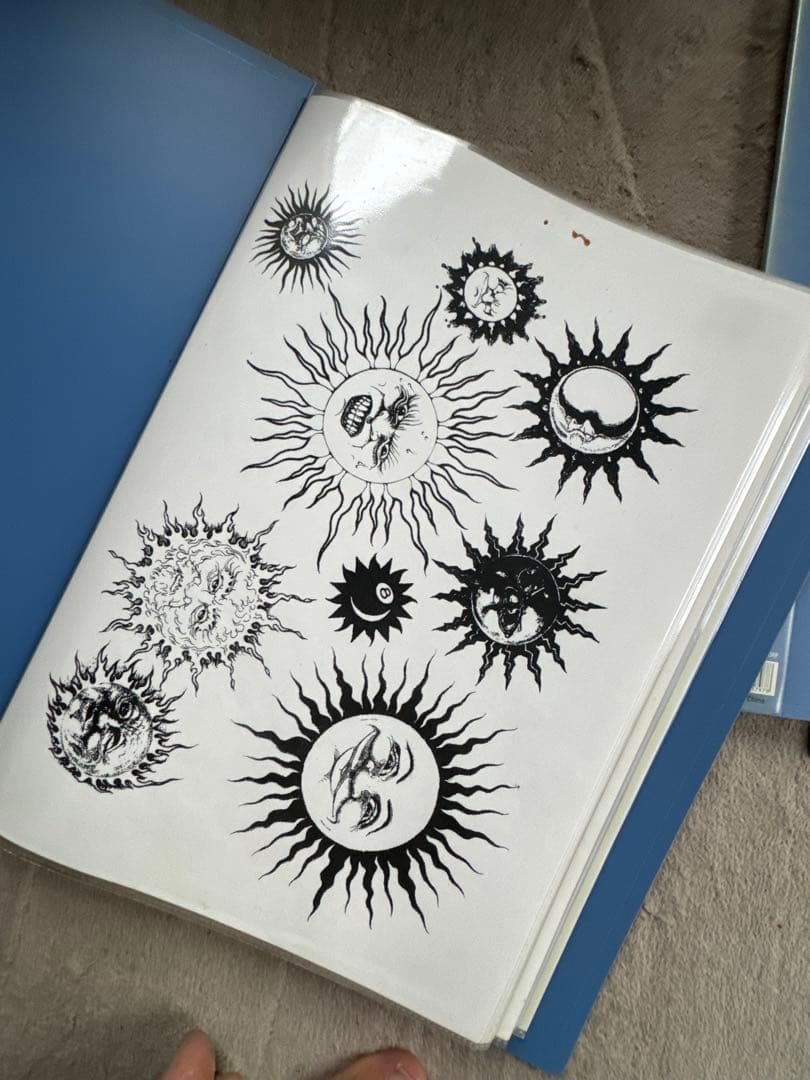 tattoo Flash 44枚 彫師　刺青