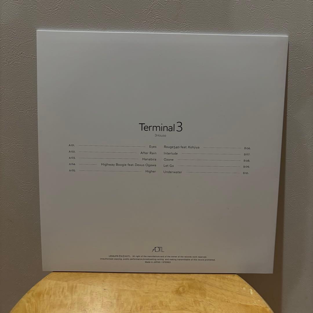 3House \"Terminal 3\" (Vinyl LP) レコード