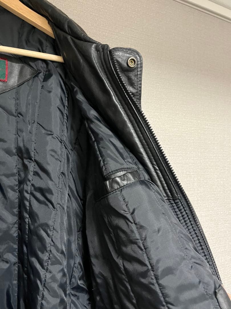 sears リアルレザー　カーコート