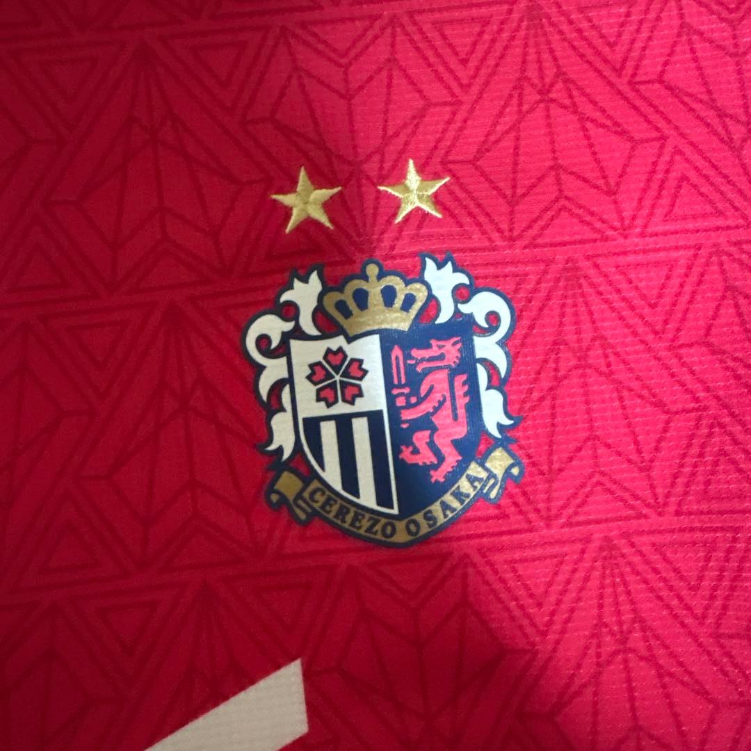 Cerezo Osaka PUMA シャツ ASIA S 赤黒