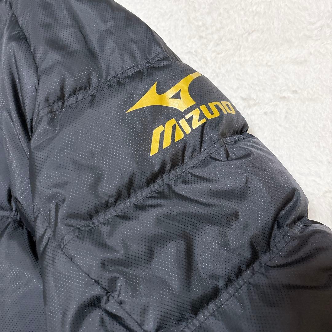 Mizuno ダウンベンチコート Lサイズ　ブラック　ダウン70%