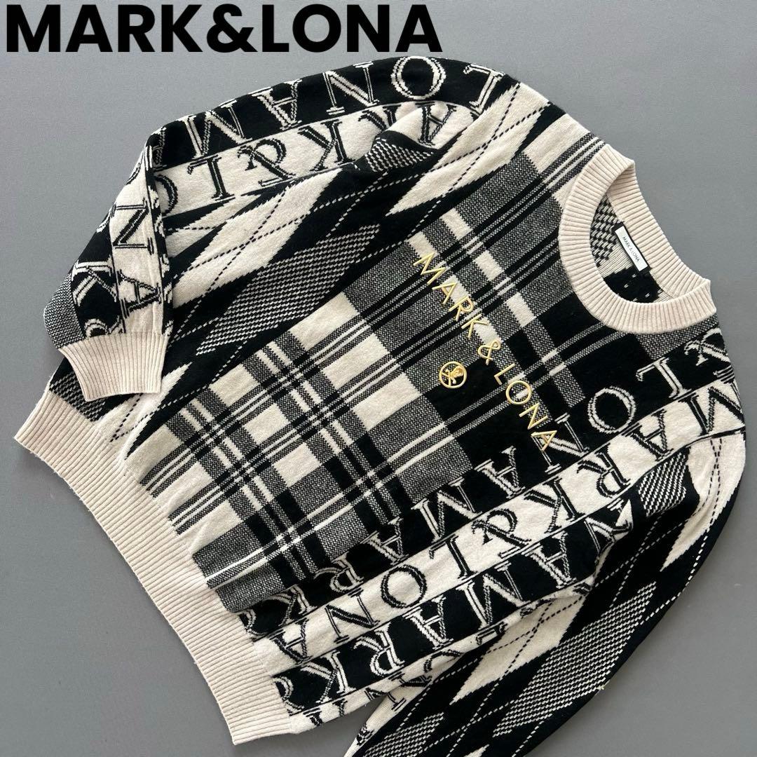 MARK&LONA マークアンドロナ　カシミア100% セーター　メンズ　ゴルフ