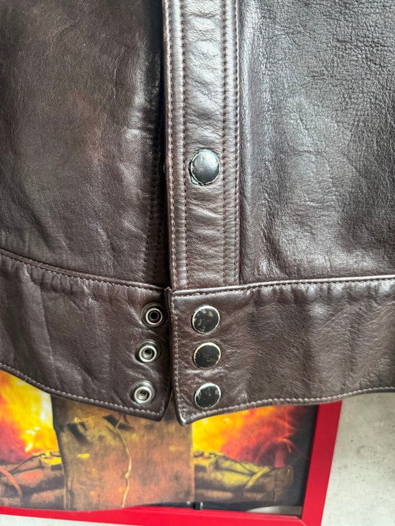 RRL 世界限定50着 ウエスタンレザージャケット シリアルNo.12