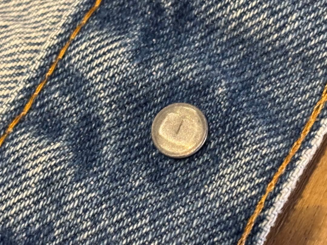 70s Levi's 70505-0213 44 ケアタグ 刻印1 米国製
