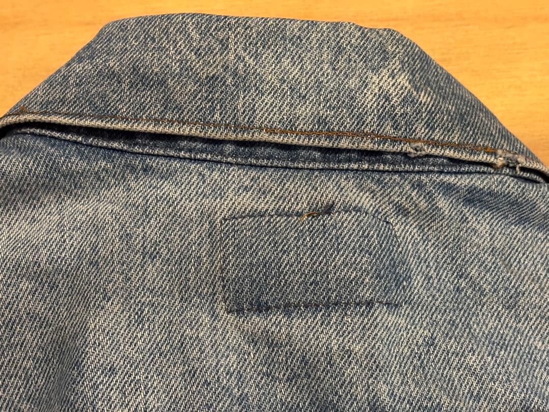 70s Levi's 70505-0213 44 ケアタグ 刻印1 米国製