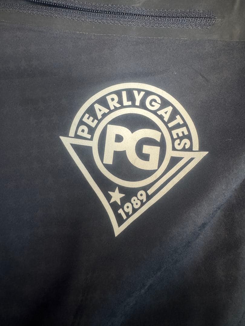 パーリーゲイツ PG メンズパンツ サイズ6 ネイビー ドローコード